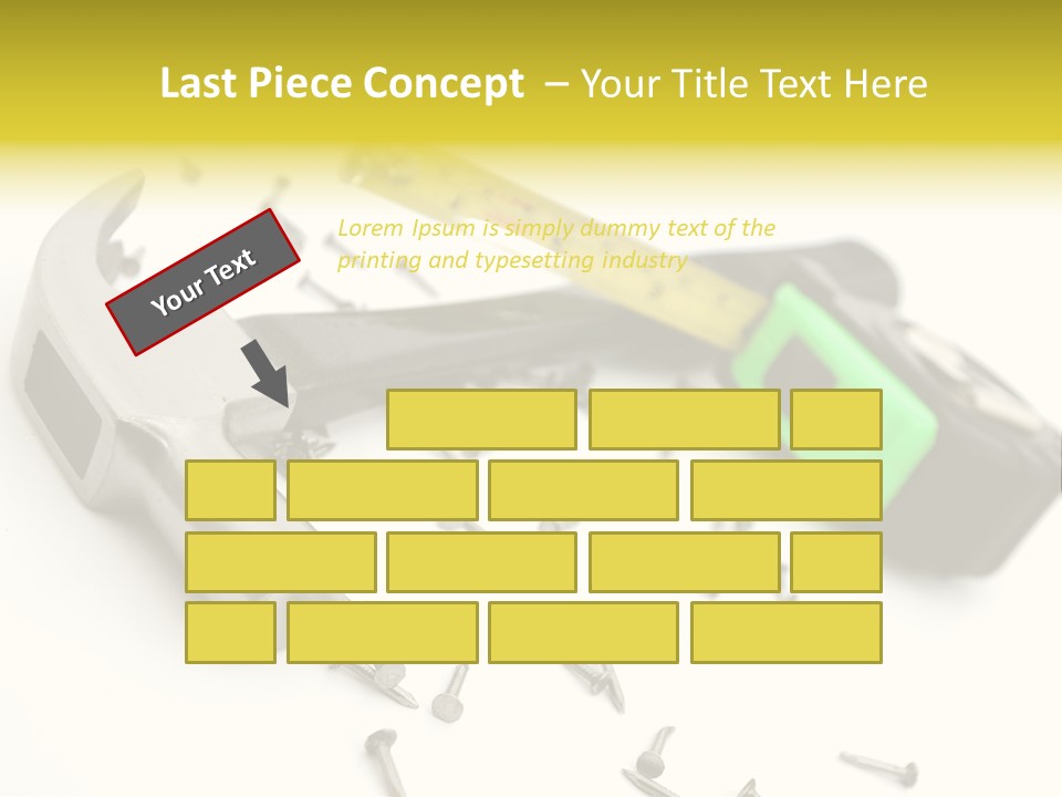 Build Tool Equipment PowerPoint Template