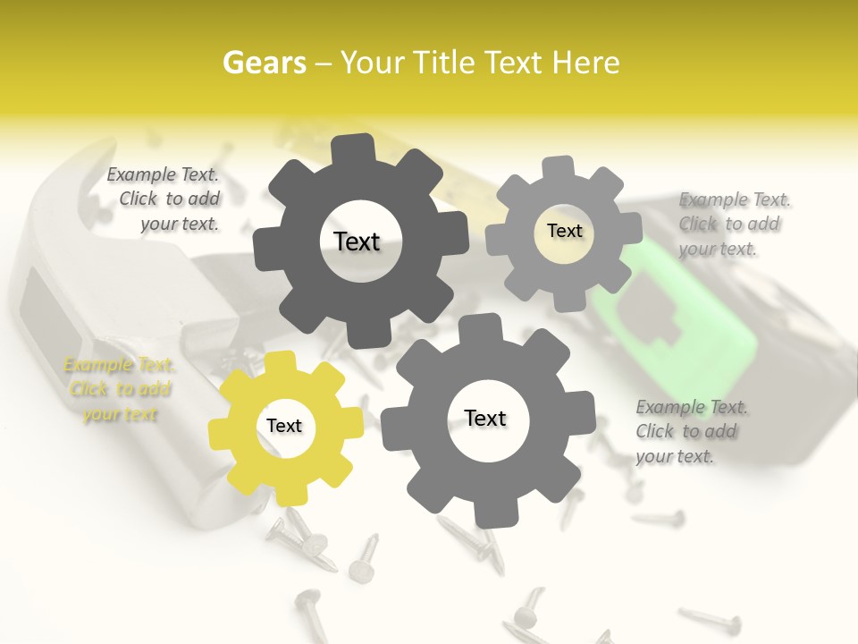 Build Tool Equipment PowerPoint Template