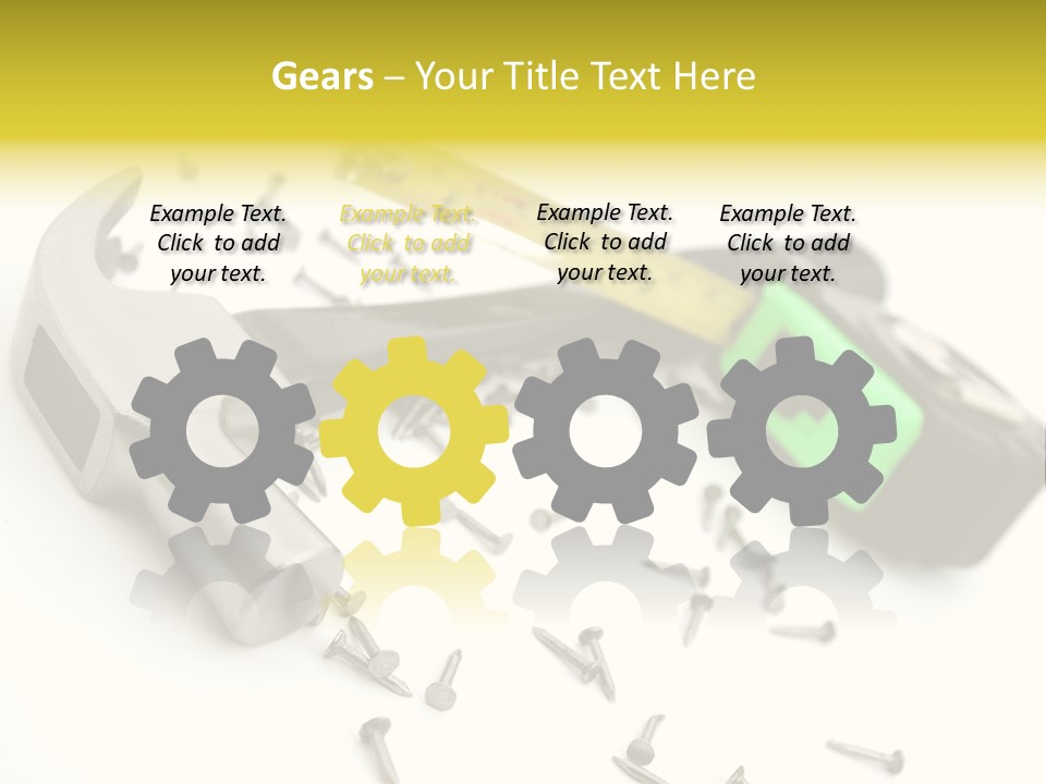 Build Tool Equipment PowerPoint Template