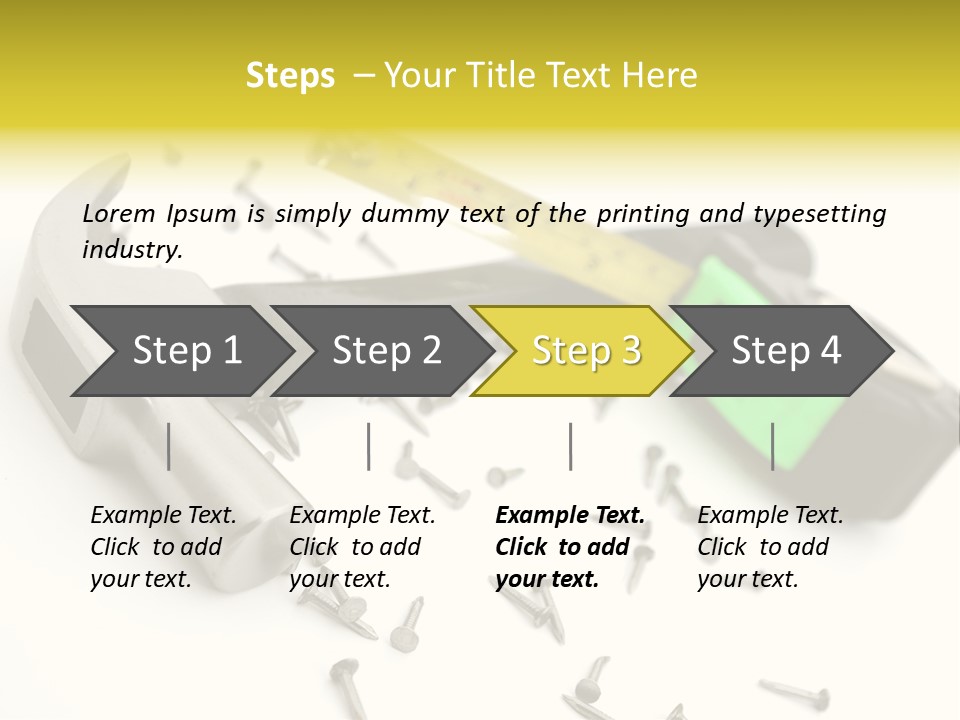 Build Tool Equipment PowerPoint Template