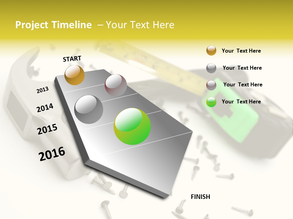Build Tool Equipment PowerPoint Template