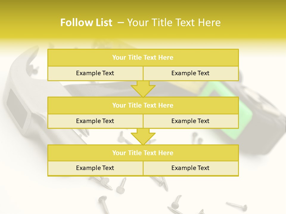 Build Tool Equipment PowerPoint Template