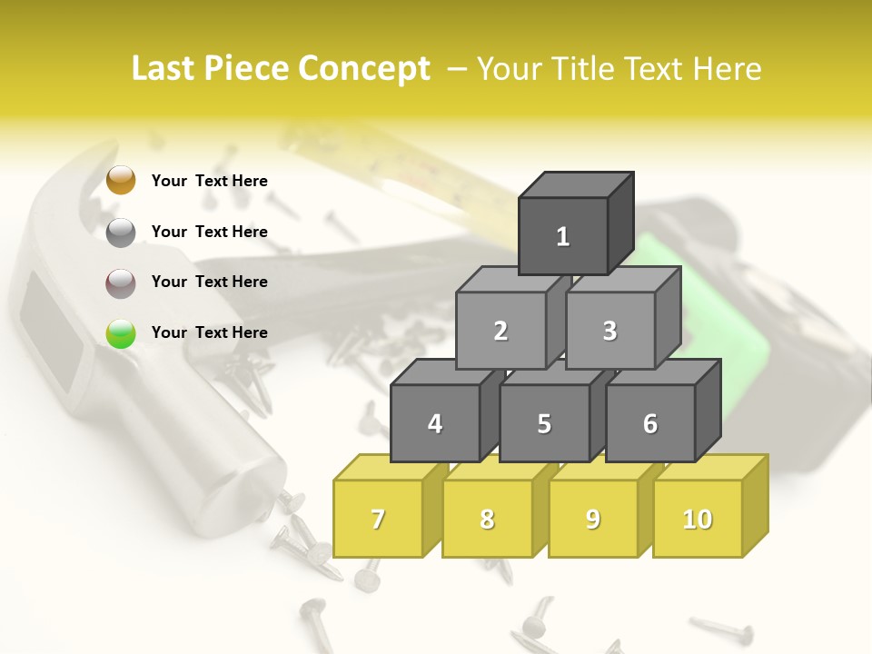 Build Tool Equipment PowerPoint Template