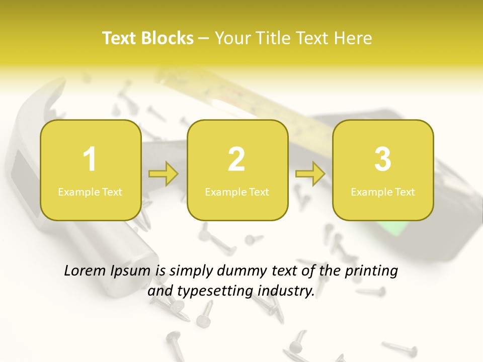 Build Tool Equipment PowerPoint Template