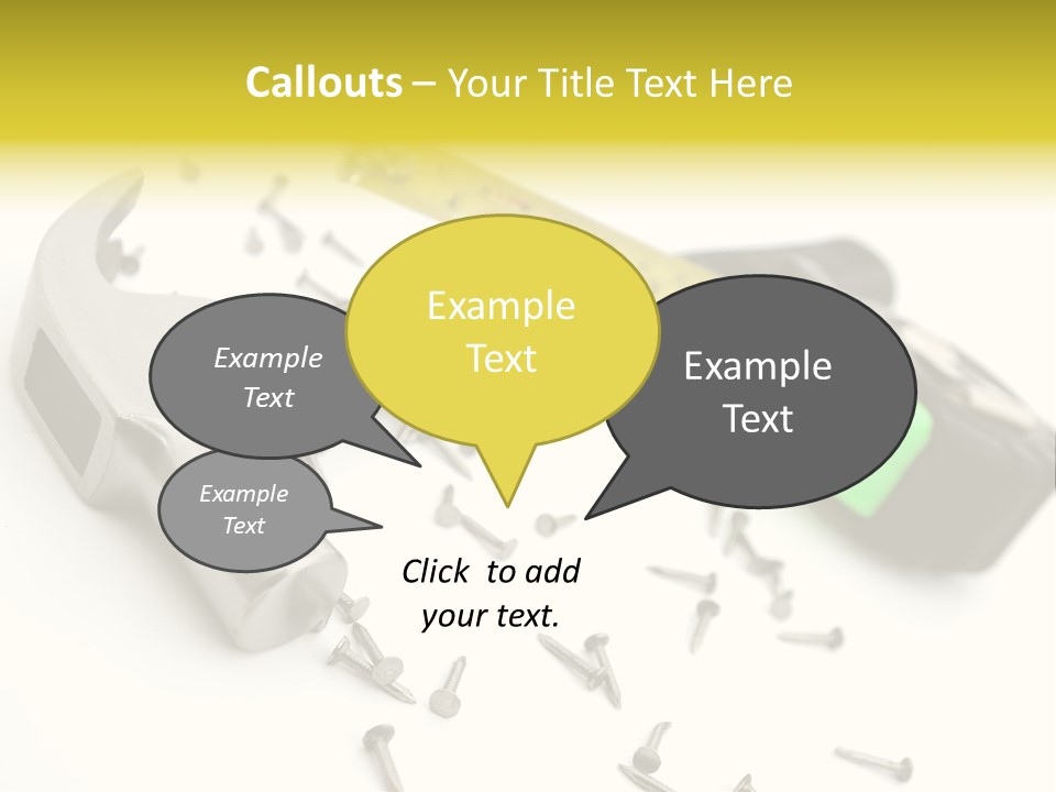 Build Tool Equipment PowerPoint Template