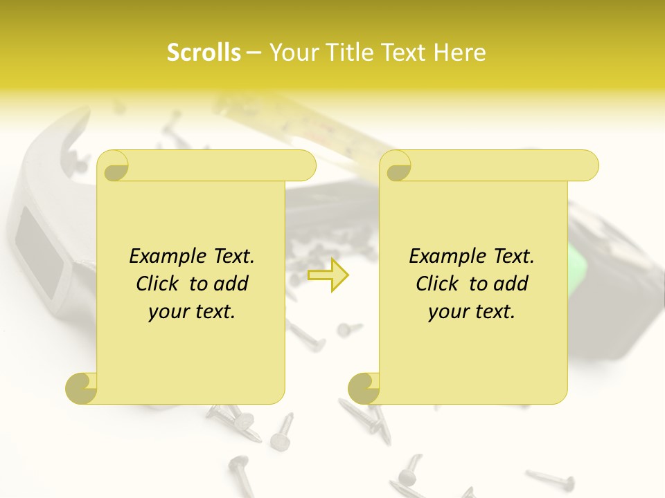 Build Tool Equipment PowerPoint Template
