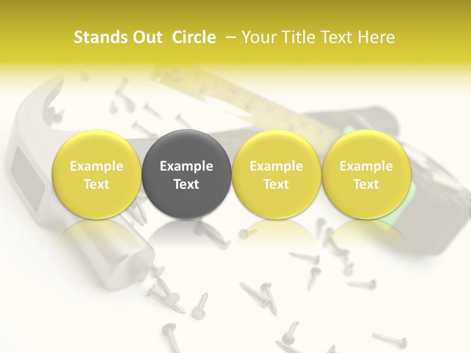 Build Tool Equipment PowerPoint Template