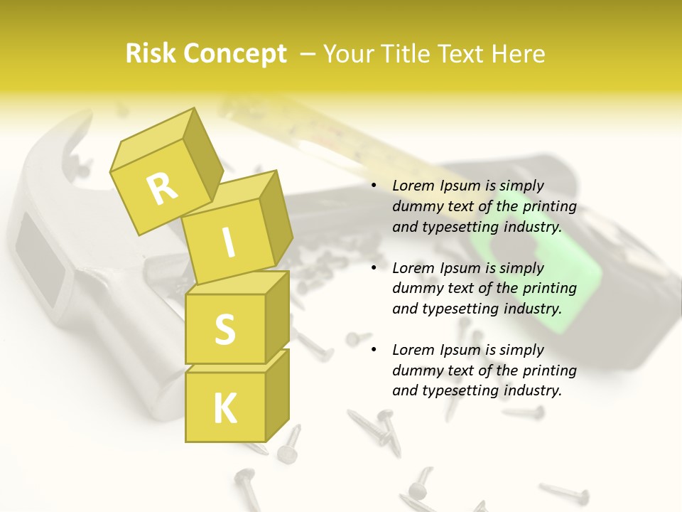 Build Tool Equipment PowerPoint Template
