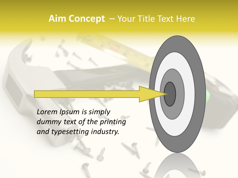 Build Tool Equipment PowerPoint Template