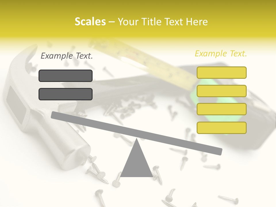 Build Tool Equipment PowerPoint Template