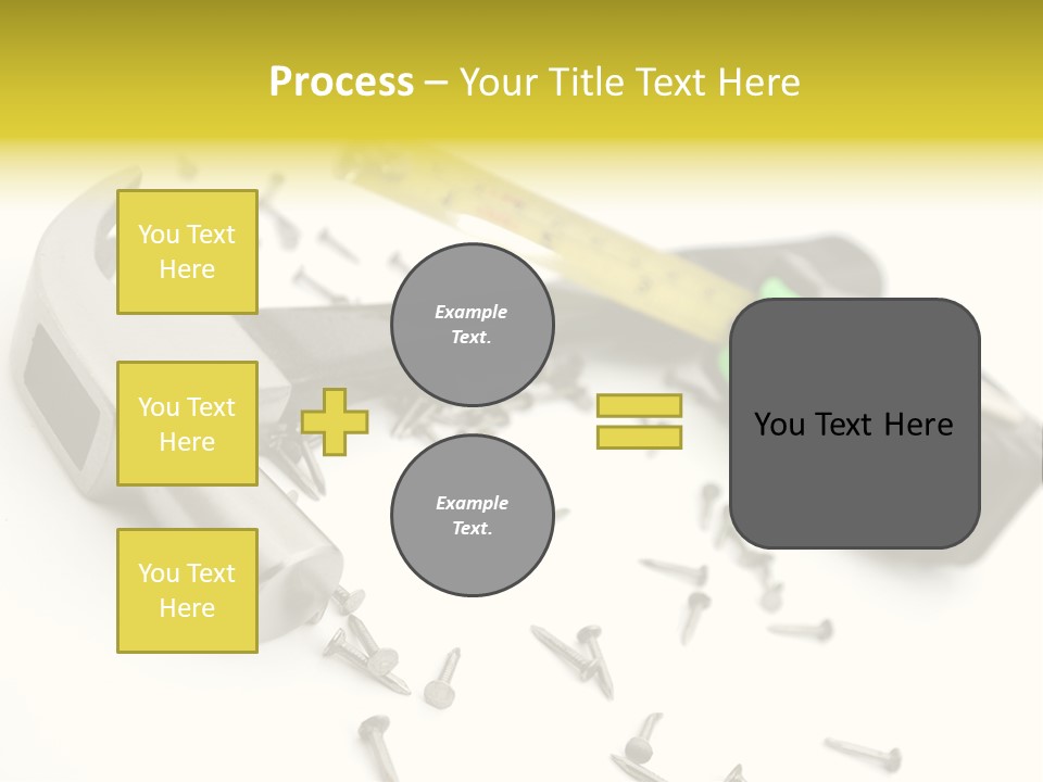 Build Tool Equipment PowerPoint Template
