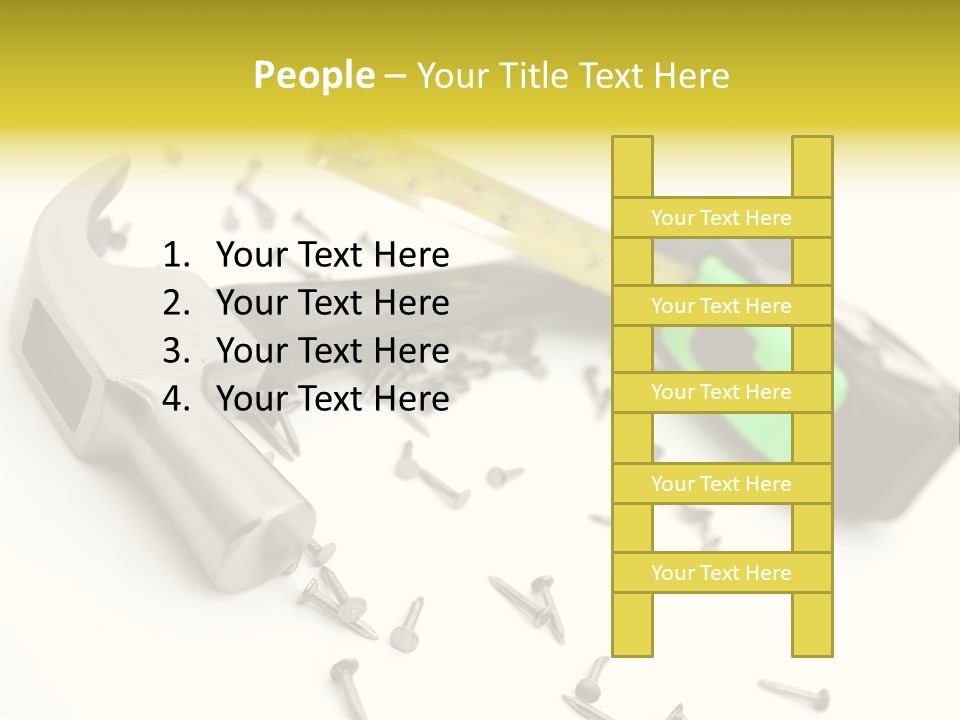Build Tool Equipment PowerPoint Template