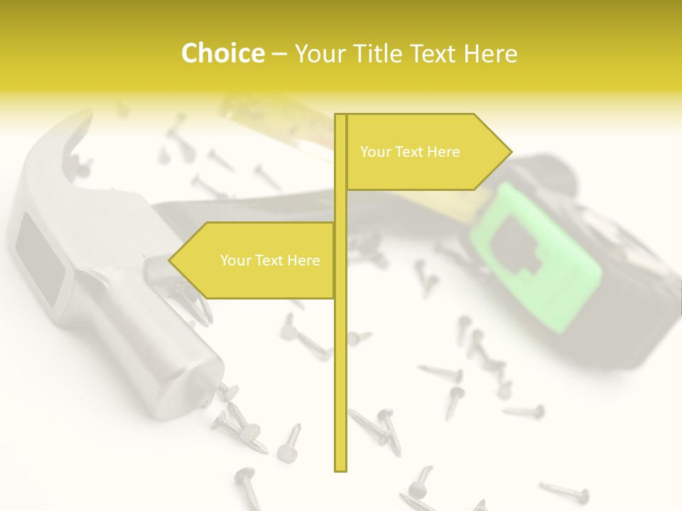 Build Tool Equipment PowerPoint Template