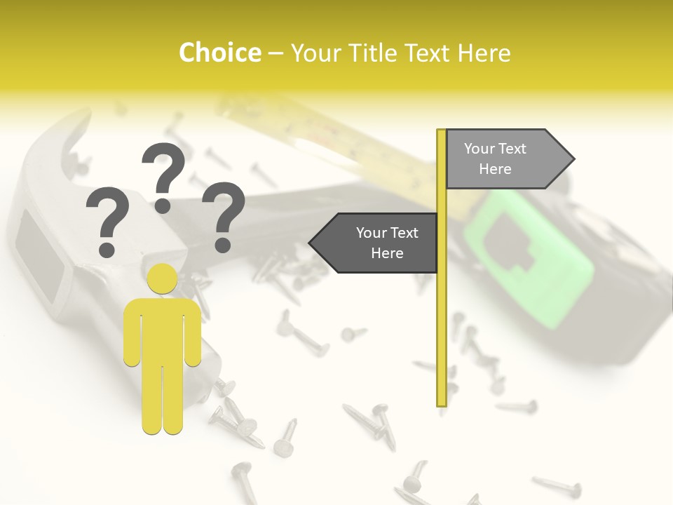 Build Tool Equipment PowerPoint Template