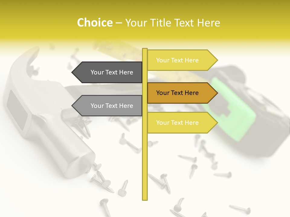 Build Tool Equipment PowerPoint Template