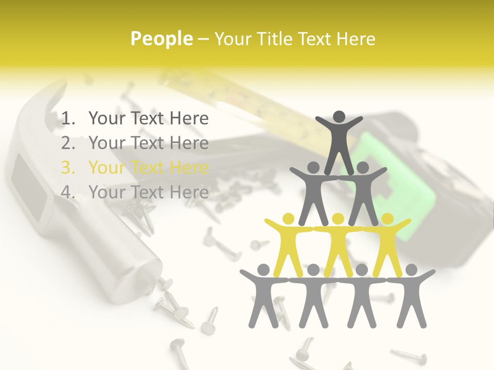 Build Tool Equipment PowerPoint Template