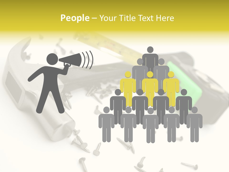 Build Tool Equipment PowerPoint Template