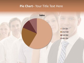 Team Corporate Businessmen PowerPoint Template