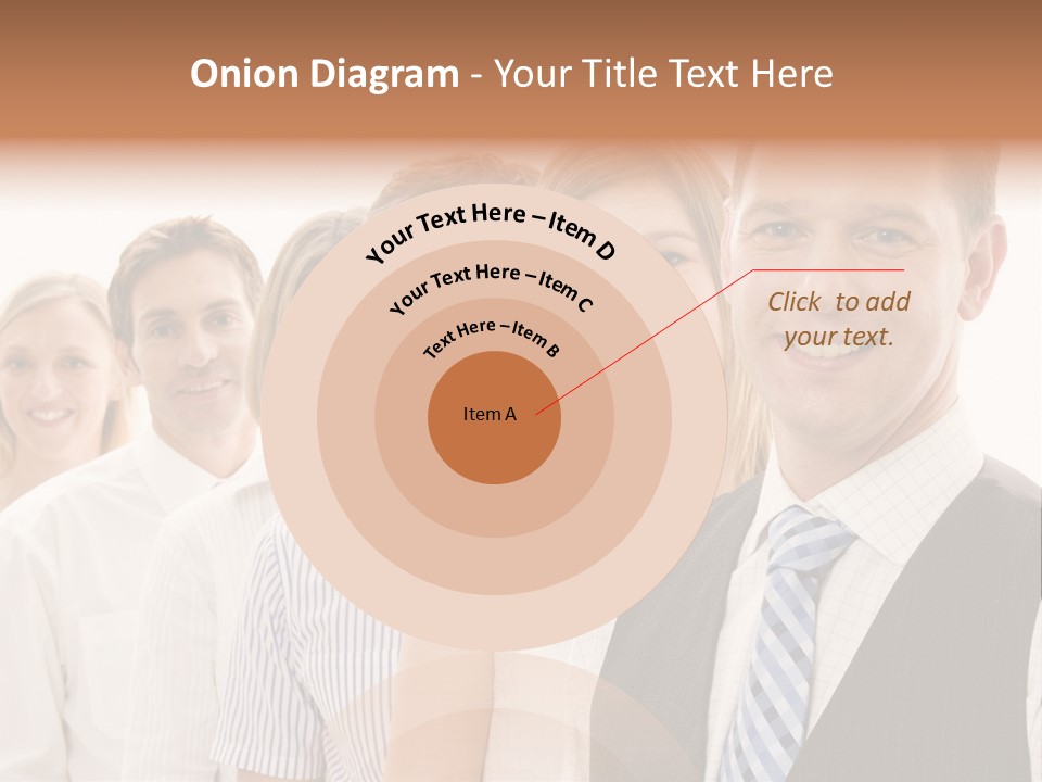 Team Corporate Businessmen PowerPoint Template