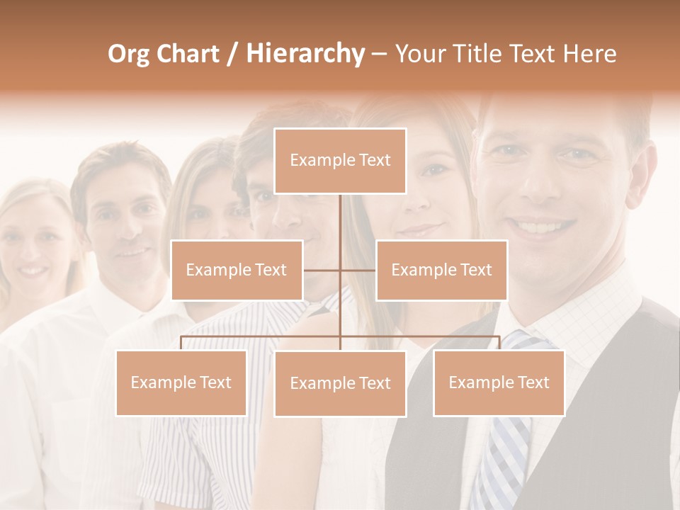 Team Corporate Businessmen PowerPoint Template