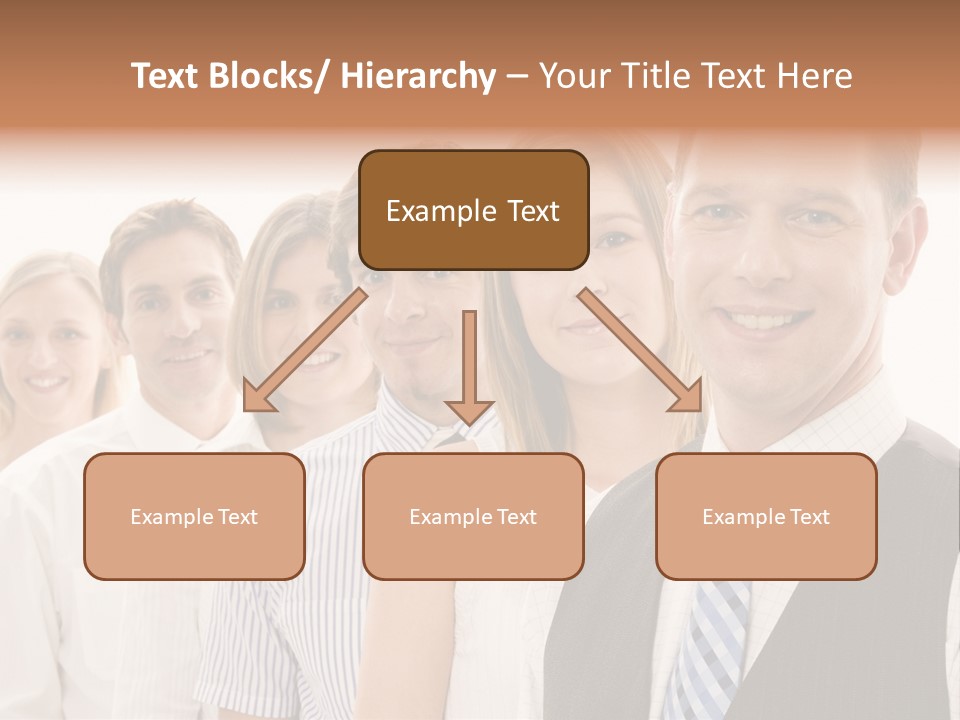 Team Corporate Businessmen PowerPoint Template
