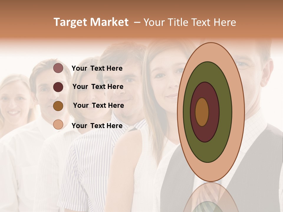 Team Corporate Businessmen PowerPoint Template