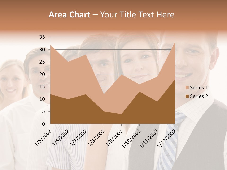 Team Corporate Businessmen PowerPoint Template