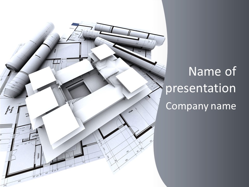 Family Institution Pencil PowerPoint Template