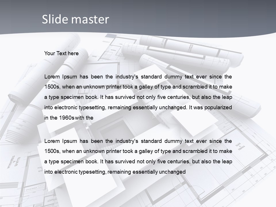 Family Institution Pencil PowerPoint Template