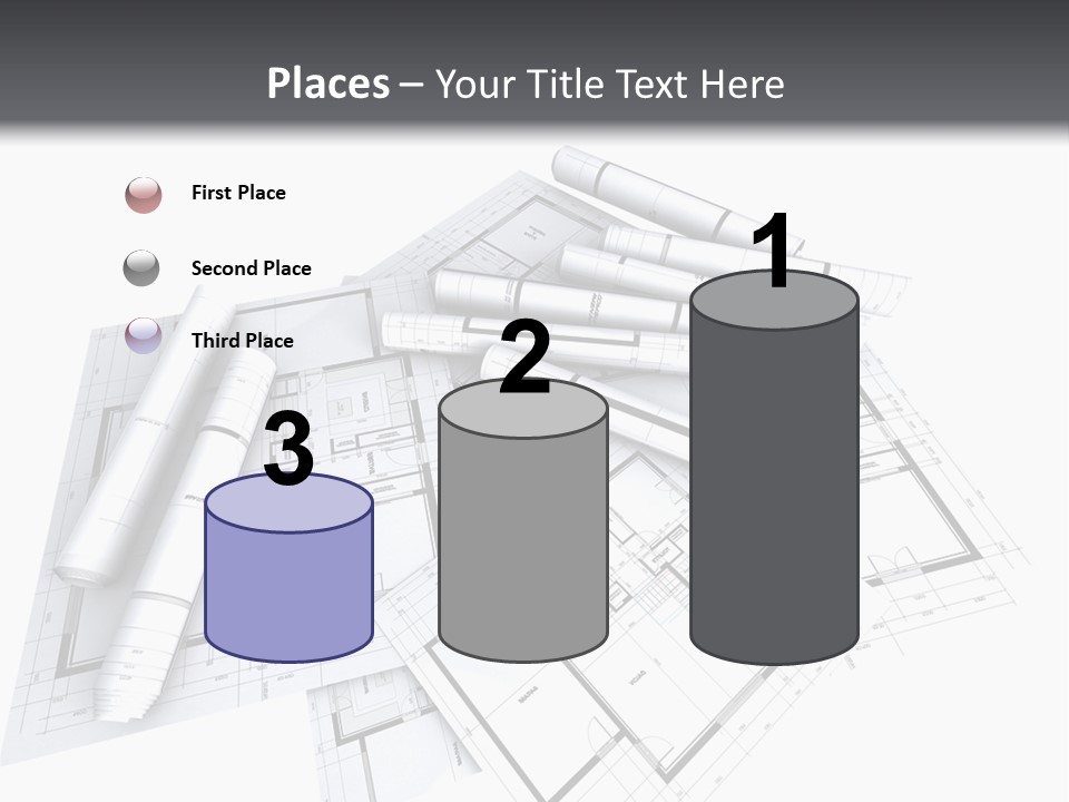 Domicile Drawing Architecture PowerPoint Template