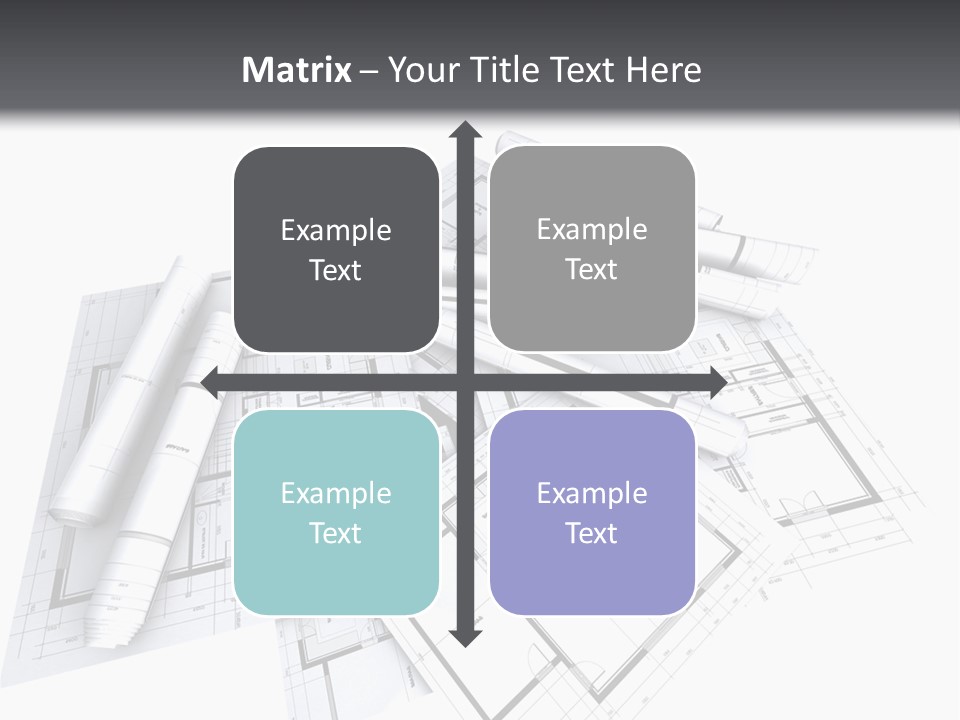 Domicile Drawing Architecture PowerPoint Template