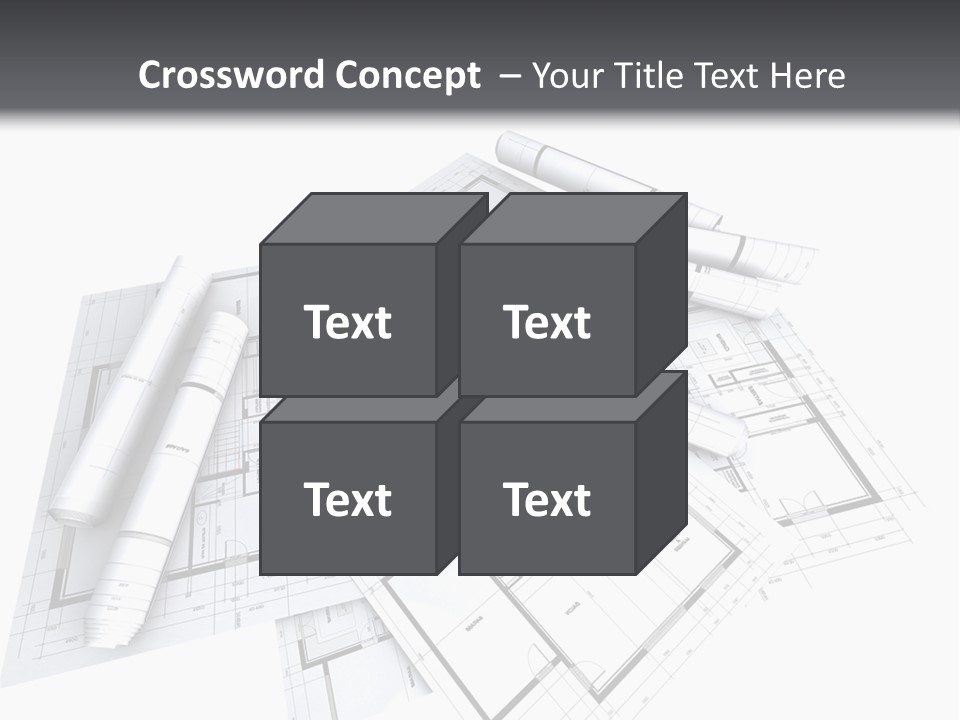 Domicile Drawing Architecture PowerPoint Template