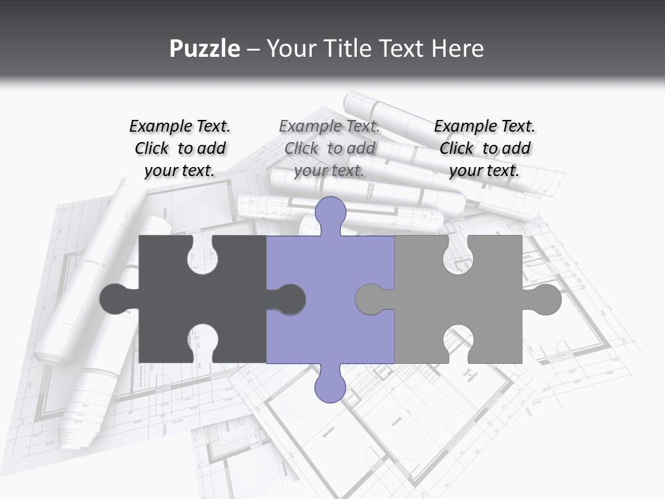 Domicile Drawing Architecture PowerPoint Template