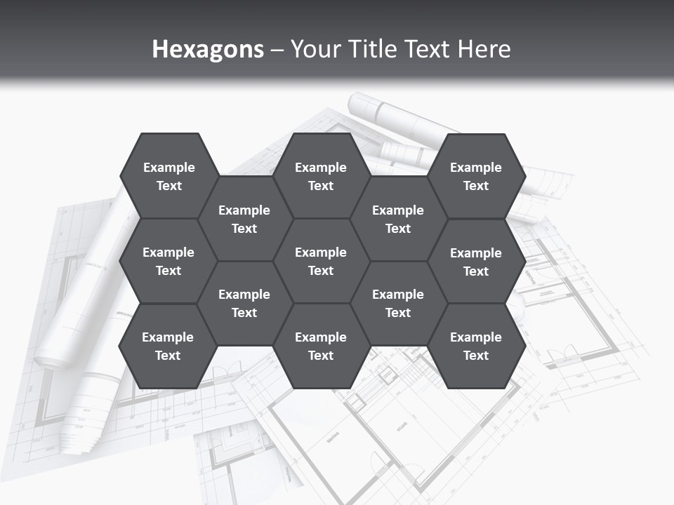 Domicile Drawing Architecture PowerPoint Template