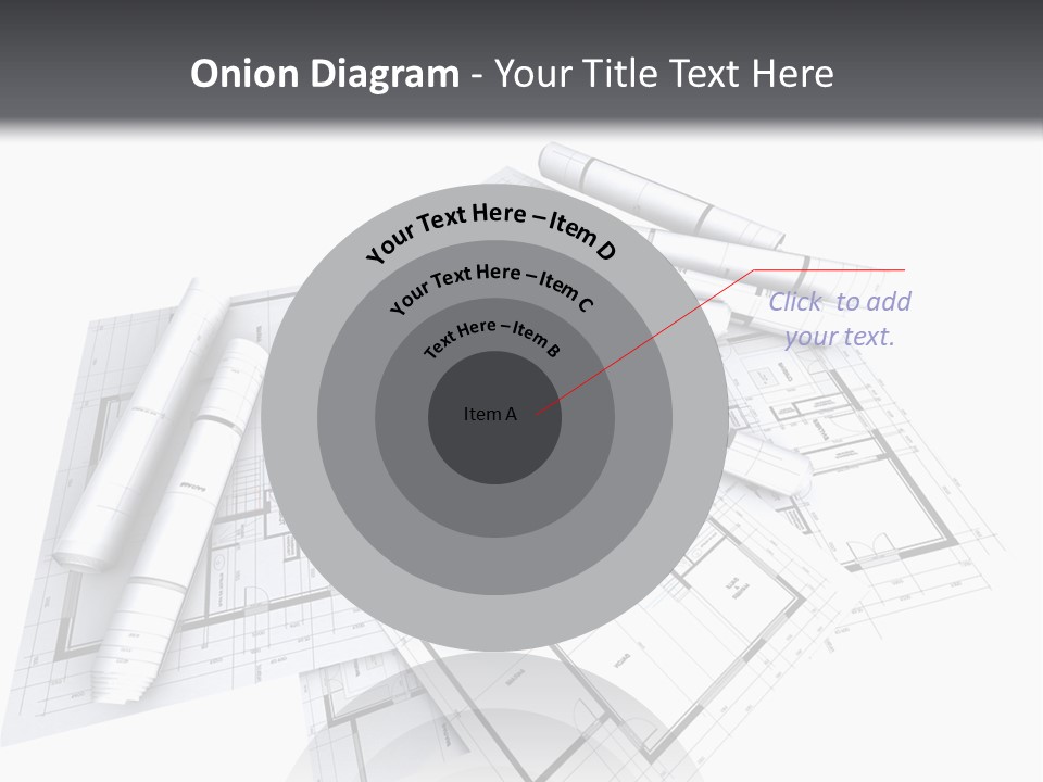 Domicile Drawing Architecture PowerPoint Template