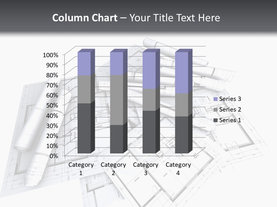 Domicile Drawing Architecture PowerPoint Template