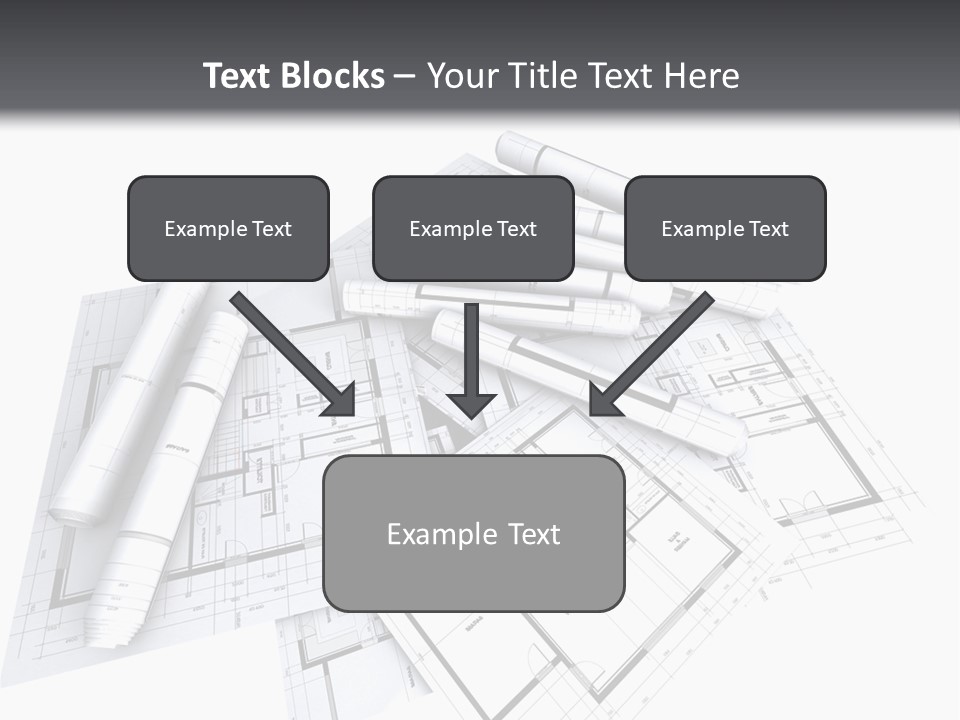 Domicile Drawing Architecture PowerPoint Template