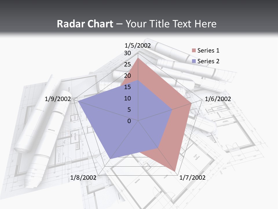 Domicile Drawing Architecture PowerPoint Template