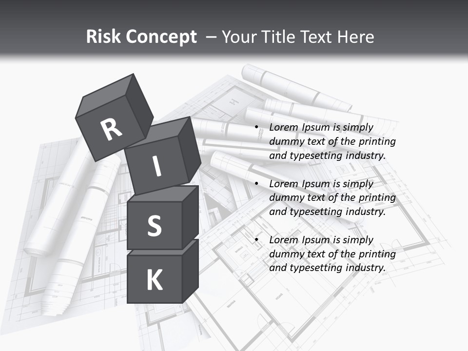 Domicile Drawing Architecture PowerPoint Template