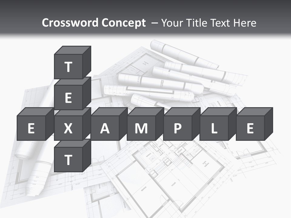Domicile Drawing Architecture PowerPoint Template