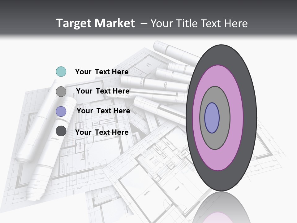 Domicile Drawing Architecture PowerPoint Template