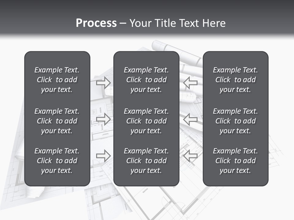 Domicile Drawing Architecture PowerPoint Template