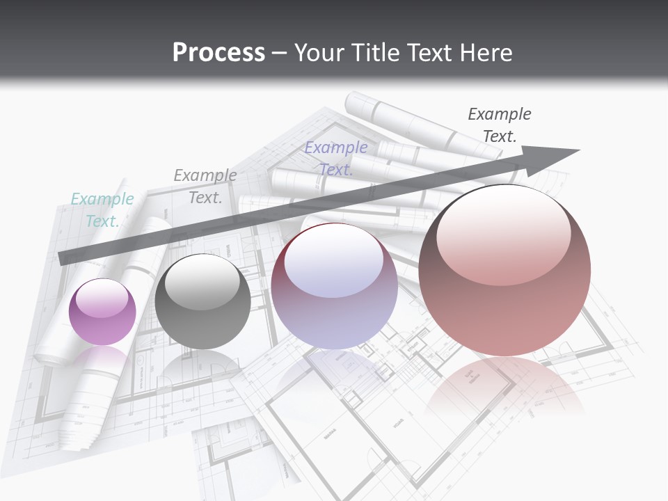 Domicile Drawing Architecture PowerPoint Template