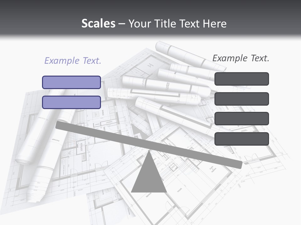 Domicile Drawing Architecture PowerPoint Template