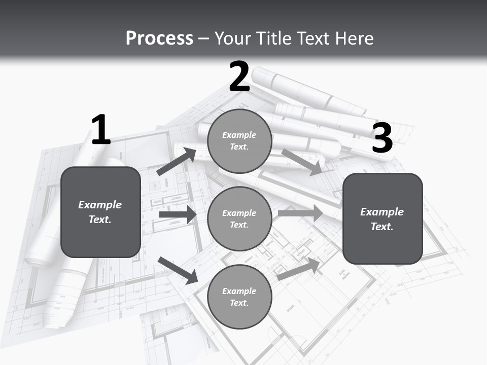 Domicile Drawing Architecture PowerPoint Template