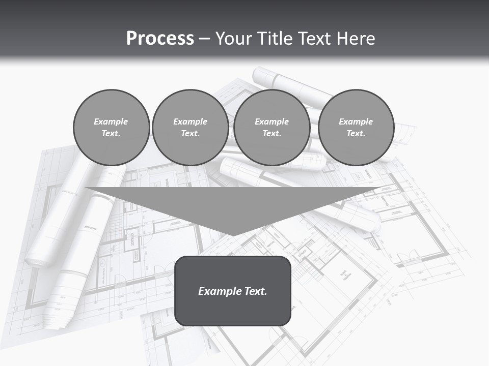 Domicile Drawing Architecture PowerPoint Template