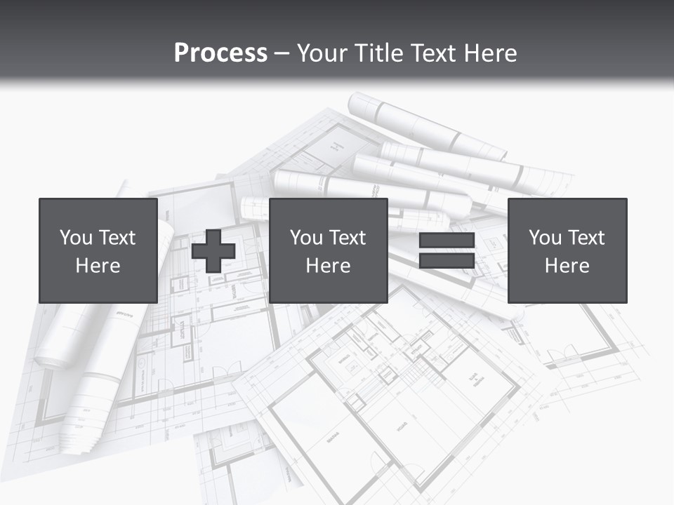 Domicile Drawing Architecture PowerPoint Template