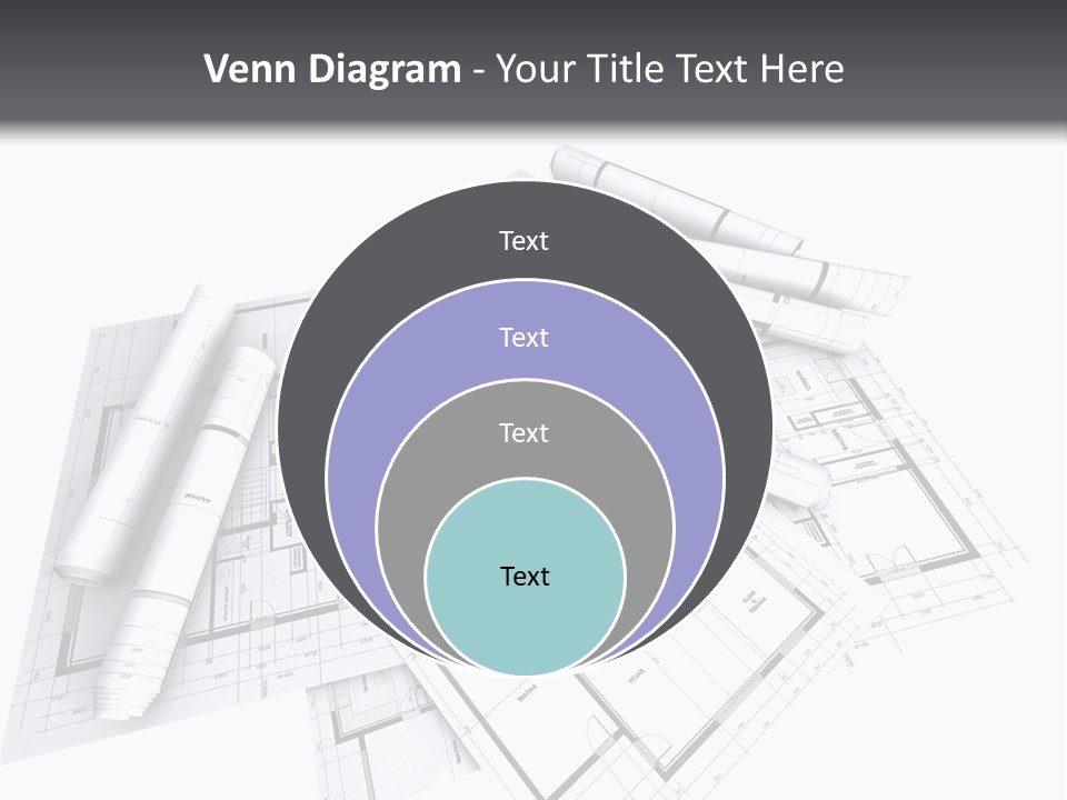 Domicile Drawing Architecture PowerPoint Template
