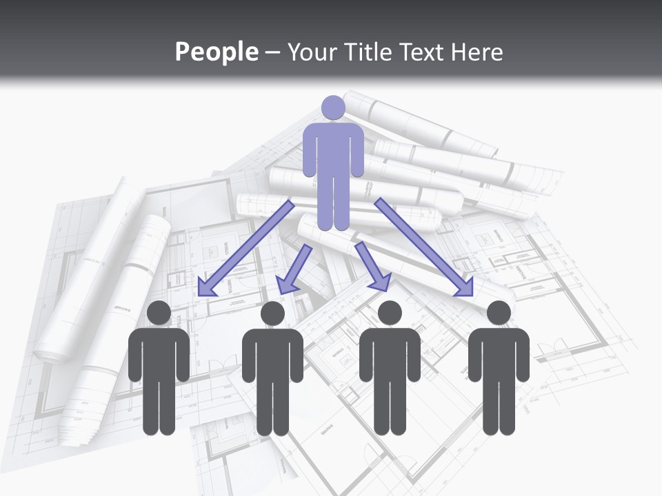 Domicile Drawing Architecture PowerPoint Template