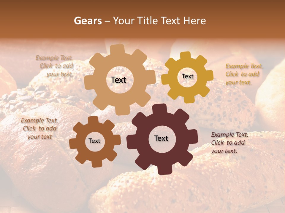 Baked Fresh Bakery PowerPoint Template